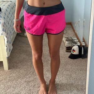 Mizuno pink shorts